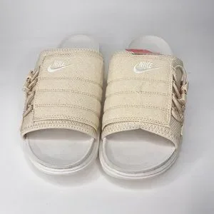 Shoes | Nike Asuna Slide Desert Sand Beige White Slide Size 